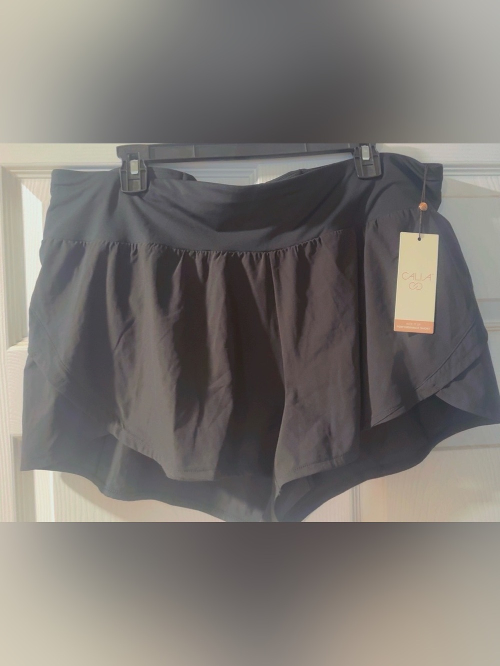 CALIA by Carrie Underwood Black Athletic Skort Shorts